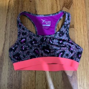 old navy cheetah bra